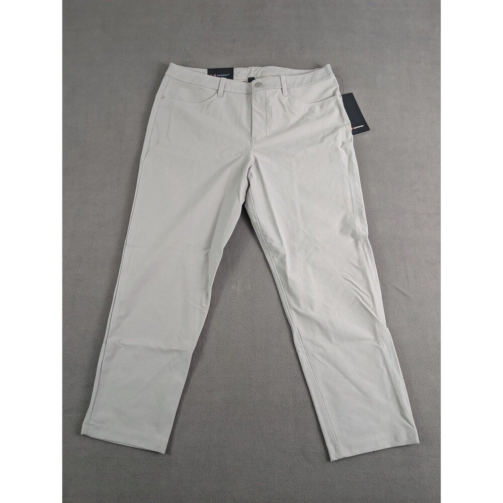 Lululemon ABC Classic-Fit 5 Pocket Pants Mens 36x30 Seal Grey Utilitech NWT 30L